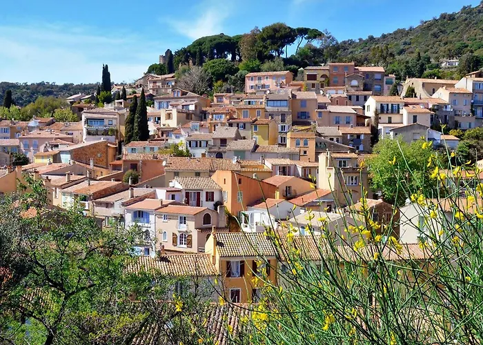 Confortable T2 Avec Parking Climatise A Bormes-les-mimosas - Fr-1-610-121 Apartment *